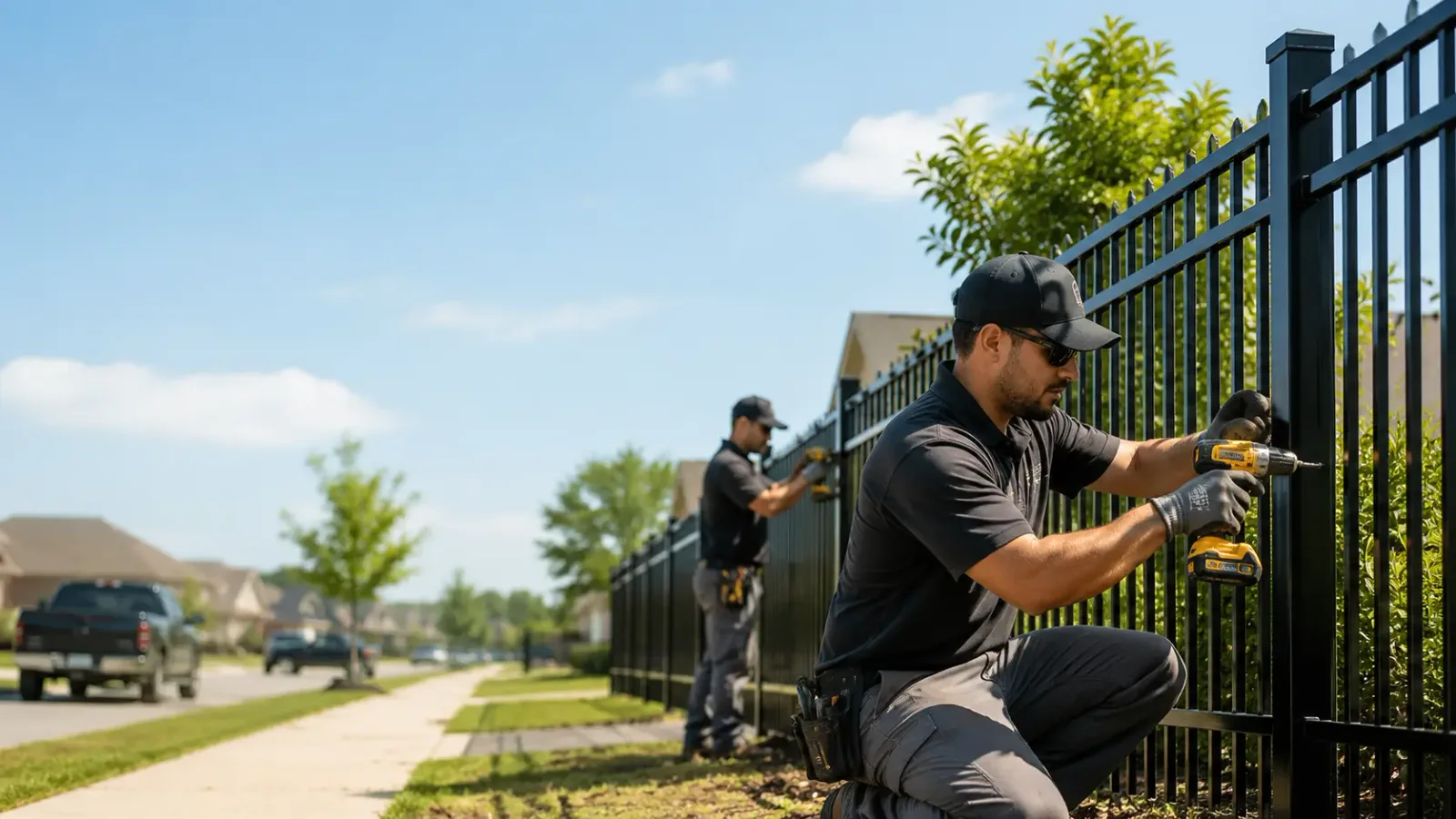Metal Fence Installation in Bono, AR